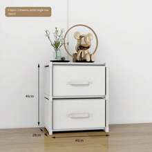 1pc Easy-To-Assemble Multi-Drawer Storage Cabinet, Bedroom Lingerie Organizer Rack, Home Use