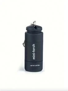 3pcs Mini Keychain LED Flashlight Portable Light Rechargeable Multifunction Outdoor Torch With Bag Clip For Hiking Camping Fishing Running Emergency Lighting, Camping Accessories