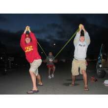 RTYYTORIGINAL HD Beast 300 To 500 Yd Water Balloon Slingshot Cannon Launcher AUTHENTIC - Yellow - View 5