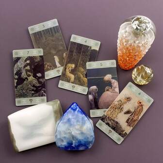 John Boruta Tarot, Portable Tarot Cards, Ideal For Party Games, Halloween And Christmas Gifts, For Emotional Healing, Self-Discovery And Affirmation Practices, Psychological Interpretation