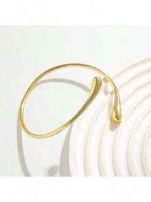 Women's Gold Adjustable Layered Arm Bracelet - Gold Bohemian Jewelry, Perfect For Summer Vacation And Beach Vacation (Suitable For All Wrists) - 金色 - 查看 6