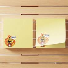 1Pc Fun "This Is Great" Sticky Notes, Humorous Office And School Supplies, Square Paper Sticky Notes For Students, Teachers And Families To Stick