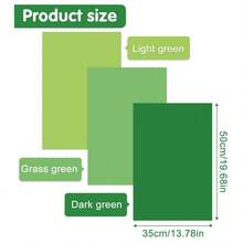 30 Sheets Assorted Green Tissue Paper Set Gift Wrap Paper Tissue Art Paper 3 Colors For Saint Patrick's Day DIY Arts And Crafts Birthday Easter Wedding Holiday Party Decoration - Multicolor - View 3