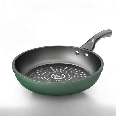 1pc Nonstick Frying Pan With Or Without Lid, 24cm&9.45inch/27cm&10.63inch, Suitable For Baby Food, Omelette, Gas Stove, Induction Cooktop, New Arrival