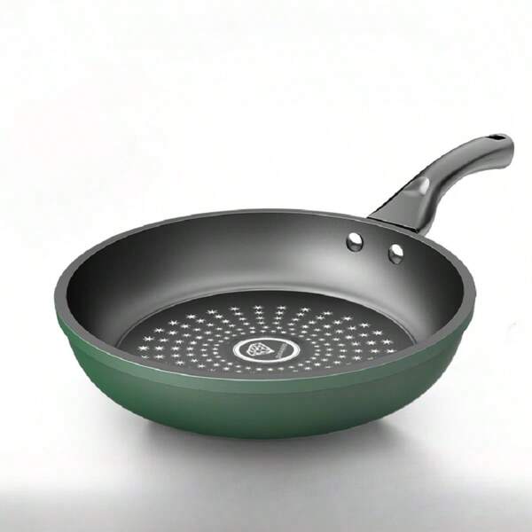 1 pieza Sartén antiadherente con o sin tapa, 24cm y 9.45 pulgadas/27cm y 10.63 pulgadas, apta para comida de bebé, tortilla, cocina de gas, placa de inducción, nuevo lanzamiento