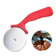 Stainless Steel Pizza Cutters Accessories Pastry Roller Cutter Pizza Knife Cookie Cake Roller Wheel Scissor Cutting Tool