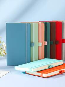 热门A6长带笔记本，经典耐用的商务会议笔记本，附赠松紧带笔记本。学校用品，返校季