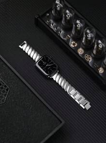 Minimally Designed High-End Men's Watch Strap Compatible With 38/40/41/42/44/45/46/49mm Compatible With Apple Watch Strap Ultra/Se10/9/8/7/6/5/4/3/2/1