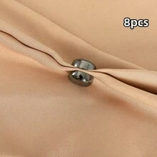 4 pièces/8 pièces Pinces magnétiques pour foulards, fixateurs de col de chemise, broche cachée anti-exposition pour les foulards, broche décorative 2 en 1