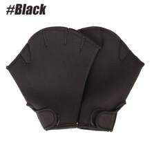 1 para rękawic do pływania Aqua Gloves z siateczki, z wiosłem, materiał Spandex, uniwersalny krój dla mężczyzn i kobiet, idealne do aerobiku wodnego, pływania i treningu wytrzymałościowego, profesjonalne rękawice do nurkowania, towarzyszące nurkowaniu!, niezbędne na plaży, akcesoria plażowe, materac do pływania w basenie