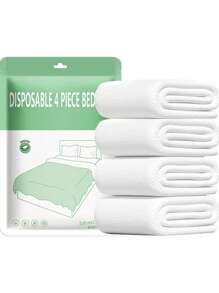 Single-Use Bed Sheets For Travel, Single-Use Bed Sheets, Single-Use Duvet Covers, Duvet Covers, Single-Use Pillowcases, Very Suitable For Hotels And Travel Back To School