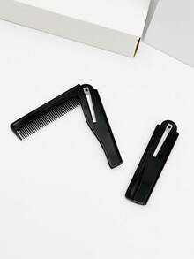 1 件黑色便携式口袋折叠梳、男士刀形胡须梳、女士可折叠旅行梳、返校、旅行度假必需品、女士发饰、刷子、发刷、边缘刷、刷头发、发梳、梳头发、顺发刷、球刷、迷你发刷、发刷套装、木梳、发刷、发刷、发梳、理发、美发工具、美发产品、发饰、光滑后刷、护发、发梳、理发配件、梳头发、卷发刷、旅行、美发用品、顺发刷、球刷、迷你发刷、发饰、卷发产品、美发设备、配件、圣诞节、理发配件、发饰、美发、木梳、梳子、光滑后刷、发刷、边缘刷、刷头发、发梳、发刷套装、梳子头发、迷你发刷、顺发刷、美发产品、美发工具、美发用品、护发、卷发刷、理发器、理发配件、美发设备 - 黑色 - 查看 3