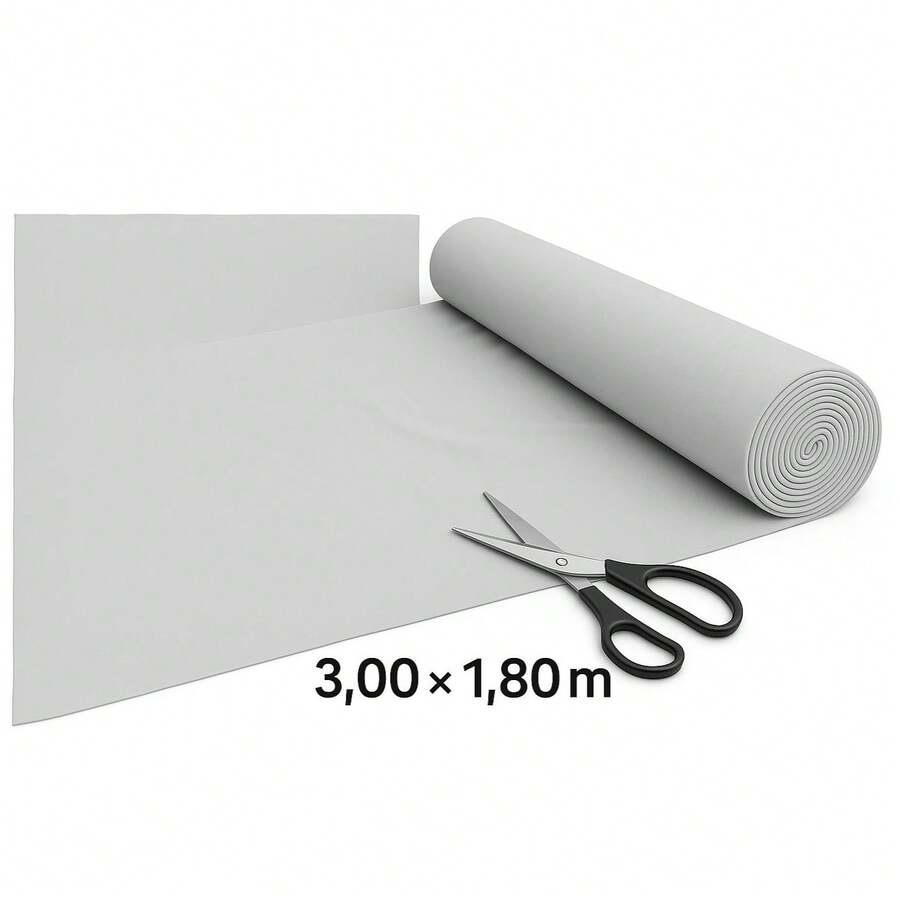 Tensioned Mesh 3.00m X 1.80m - For Party Decoration - Grey - View 1