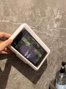 1 Giá đỡ điện thoại chống nước, chống sương mù, không cần khoan, xoay 360 độ, cảm ứng, lắp đặt dễ dàng, phù hợp với tường phòng tắm và nhà bếp, tương thích với iPhone 14 13 12 11 Pro Max XS XR có kích thước lên đến 6.8 inch. Phụ kiện phòng tắm, dụng cụ phòng tắm. Phụ kiện phòng tắm. - Nhiều màu - Xem 6