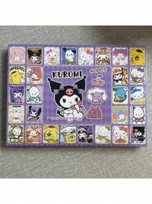 Sanrio 40 Piece Set Of Sanrio Black Rice And Hello Kitty Handmade Christmas Set - Fun Punching Activity Set, Suitable For Party Gifts And Home Decoration Sanrio Toys, Punching Fun Gift Pendants, Blind Box Stalls (Random Internal Style And Color, Random Outer Packaging