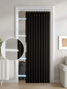 1pc, Magnetic Insulation Foldable Curtain, Shading Heat Insulation, Private Room Partition, Suitable For Cabinets And Space Partition, Easy Installation, Wind Proof, Home Decoration, Room Decoration