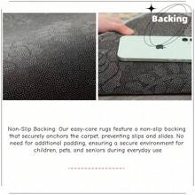 Large Area Rug, Personalized Geometric Pattern, Luxury Area Rug Suitable For Various Home Decor Styles, Premium Machine-Washable, Upgraded Version Features Thickened And Denser Material With Non-Slip Bottom Particles, Fade-Resistant, Modern Design, Suitable For Bedrooms, Living Rooms, Dining Rooms, Backyards, Bathrooms Back To School