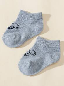 6 pares de calcetines cortos para el tobillo con estampado de Mickey Mouse para niños