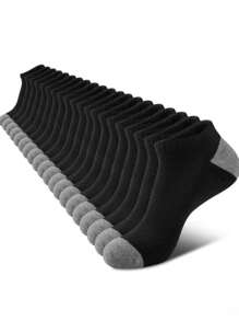 [Sports Enthusiast Essential] 100/90/50/40/30/20/15/10/5/3/2/1 Pair Classic Men's Crew Socks, Breathable Moisture-Wicking, High Elasticity, Striped Color Block Design, Multiple Colors, Limited-Time Special Offer, Best Seller Special