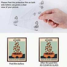 3 件意大利浓缩咖啡壶咖啡豆墙面艺术帆布画海报和印刷品墙壁画适用于咖啡馆客厅装饰可选框架 - 紅白色 - 查看 10