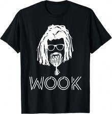 Wook Shirt, Rave, Trance, Hippie, Tribe, Edm, Wook Life Breathable T-Shirt - Black - View 1