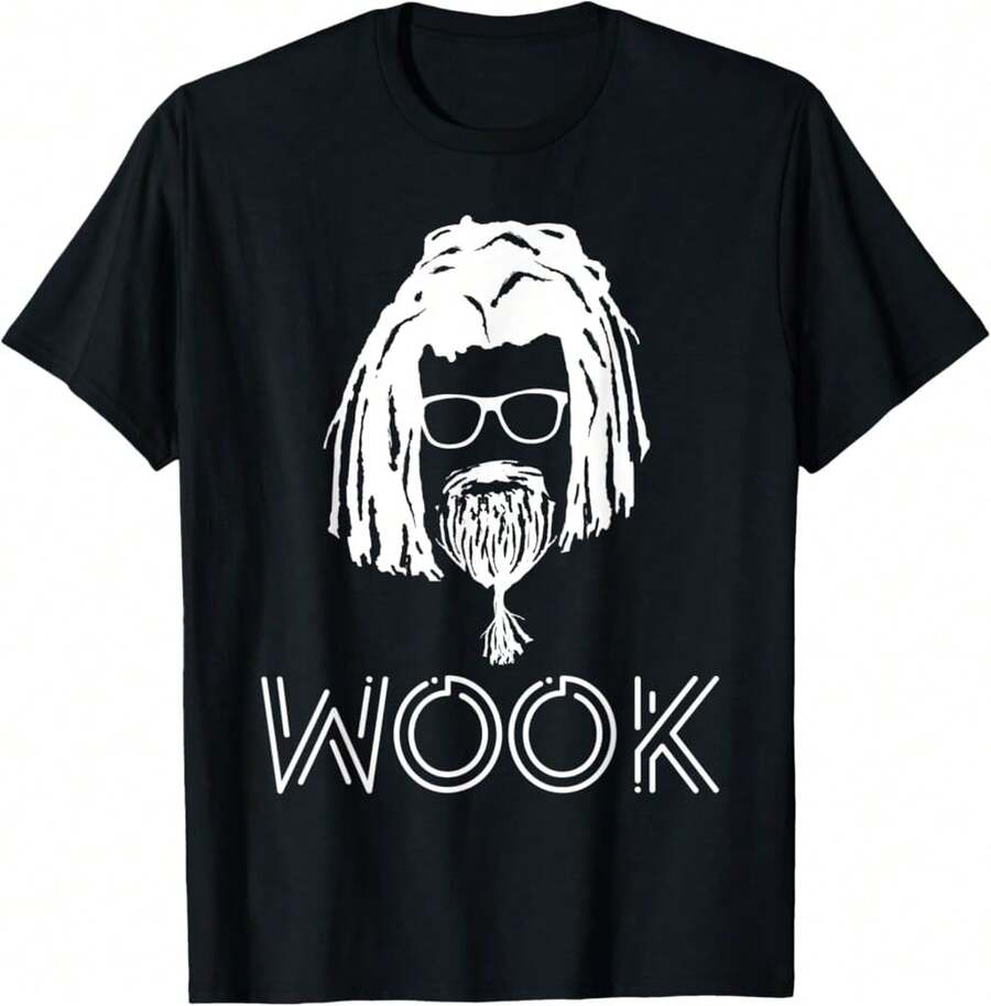 Wook Shirt, Rave, Trance, Hippie, Tribe, Edm, Wook Life Breathable T-Shirt - Black - View 1