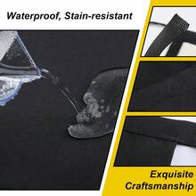 Server Waitress Waist Apron - Half Apron With 3 Pockets,2 Pack Black Short Aprons For Servers,Waiter Apron - 黑色 - 查看 3
