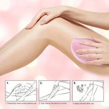 Magic Crystal Hair Remover For Adults - Fast And Painless Hair Removal Tool For Smooth Skin - 藍色 - 查看 8