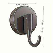 Strong Suction Cup Hook - No Drilling Required, Easy To Install Bathroom And Kitchen Tiles, Durable Vacuum Towel Rack