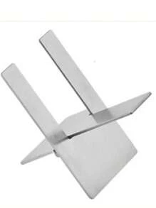1 pieza Aditamento de acero inoxidable para cigarros, soporte de cigarros plegable mini ajustable, accesorio para herramienta de cigarros, suministros para el Día del Padre y Halloween