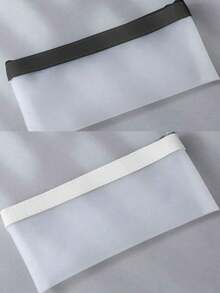 Assorted Zipper Wallets, Cash Envelopes, Money Pouches, Transparent Bank Deposit Bags, Bank Bags, Cash Bags, Coin Collector Pouches, Transparent Zipper Pencil Cases, Cosmetic Storage Bags - For Storing Cash, School Supplies, Cosmetics, And Travel Items (Random Zipper Styles) - Multicolor - View 7