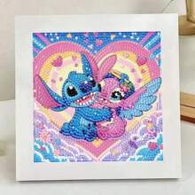 Disney Disney Stitch Diamond Art DIY Crystal Painting Decorative Picture,Children's Birthday Gift (Random Color & Style)