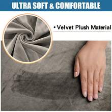 Velvet Cushion Covers Washable Seat Cushion Slipcover Dining Room For Hotel, Ceremony, Banquet Wedding Party (Velvet Black,1/4/6Pcs),Velvet Seat Covers For Dining Room Chair Set Of 1/4/6Pcs, Stretch Fit Removable Washable Chair Seat Cushion Protector Slipcovers With Ties,Velvet Stretch Chair Seat Covers, Soft Thick Solid Luxury Dining Chair Slipcover Stretchable Chair Seat Protector For Kitchen, Hotel - Solid Color - View 7