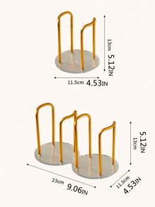 1 pièce Support de tasse jetable en acrylique - Rack à tasse simple ou double, idéal pour la maison, le café, le bureau et l'hôtel