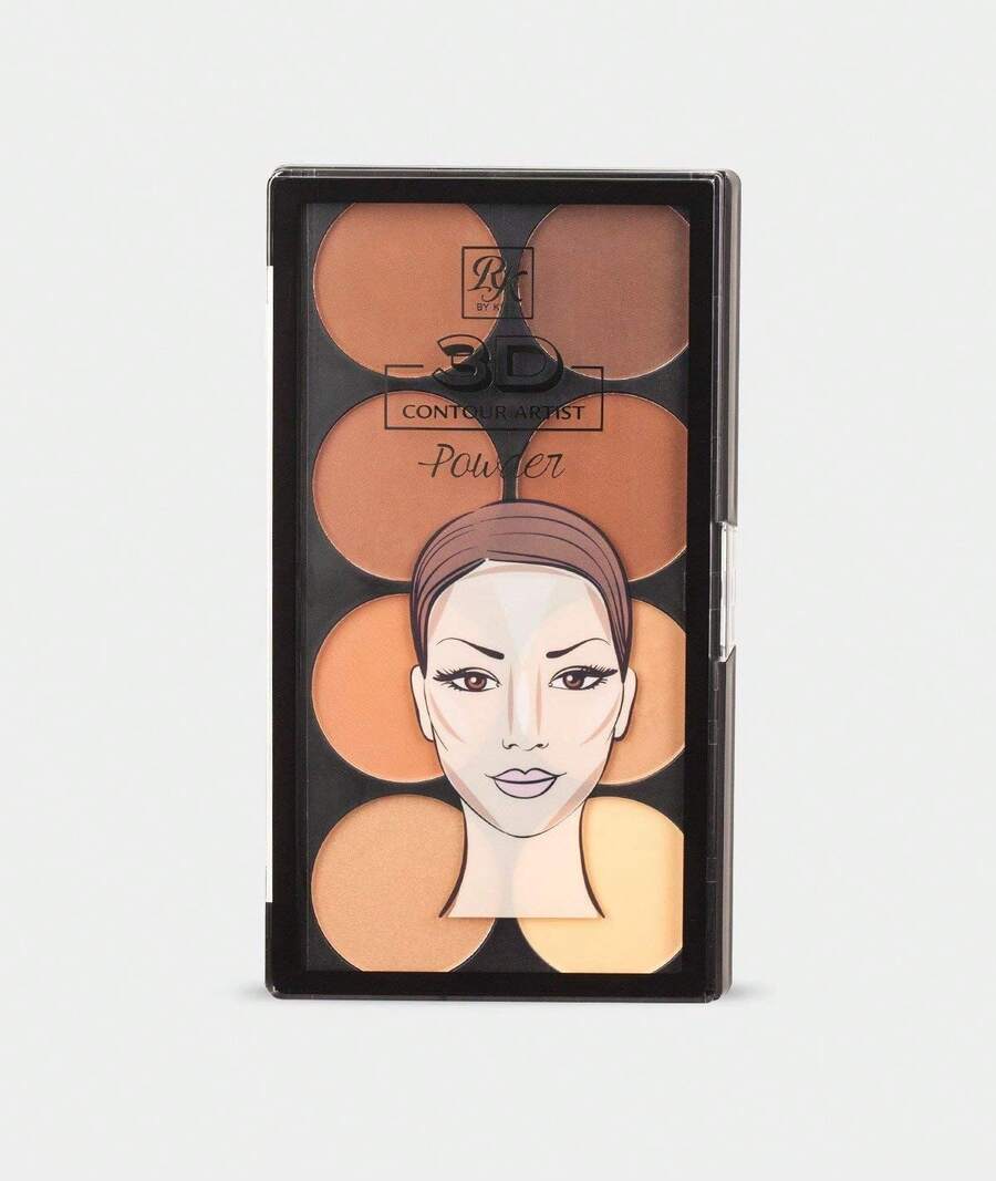 Ruby Kisses Flawless Finish With 3D Contour Cream Makeup Palette ...