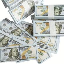 100/200/500 Replica $100 Prop Paper, Replica 11.56cm*4.6cm $100 Bill Prop Paper, Replica Mini $100 Prop Paper, Suitable For Holiday Parties, Gathering Atmosphere Prop Paper Fake Banknote, 11.56cm*4.6cm Bouquet Money Prop Paper - Multicolor - View 4