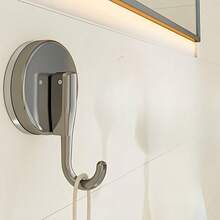 Strong Suction Cup Hook - No Drilling Required, Easy To Install Bathroom And Kitchen Tiles, Durable Vacuum Towel Rack