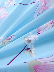 3pcs Set Active Print Soft Fabric Bedding Set, Including Pillowcase