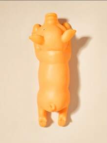 Heißer verkauf haustier sound machen spielzeug vinyl schreien schwein seltsame schrei tier hund vent interaktive haustier spielzeug haustier kauen spielzeug