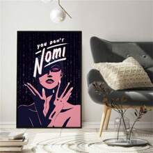 1 Stück Du nennst mich nicht Pop Film Poster - Hochwertige Leinwandkunst Muster - Moderne Inneneinrichtung Wohnzimmer Schlafzimmer Heim Mode Dekoration - Fan Geschenk Kunstposter Ungerahmt