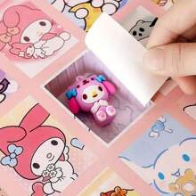 Sanrio 40 Piece Set Of Sanrio Black Rice And Hello Kitty Handmade Christmas Set - Fun Punching Activity Set, Suitable For Party Gifts And Home Decoration Sanrio Toys, Punching Fun Gift Pendants, Blind Box Stalls (Random Internal Style And Color, Random Outer Packaging