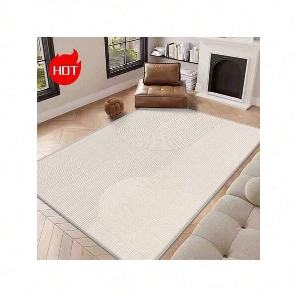 Large Area Rug, Personalized Geometric Pattern, Luxury Area Rug Suitable For Various Home Decor Styles, Premium Machine-Washable, Upgraded Version Features Thickened And Dense Material With Non-Slip Bottom Particles, Fade-Resistant, Modern Design, Suitable For Bedrooms, Living Rooms, Dining Rooms, Backyards, Bathrooms Back To School
