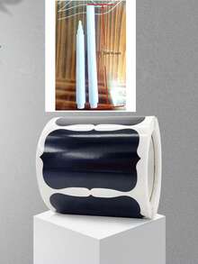 120 张/包可重复使用黑板标签贴纸，防水可移除非粘性标签，适用于家庭厨房调味罐