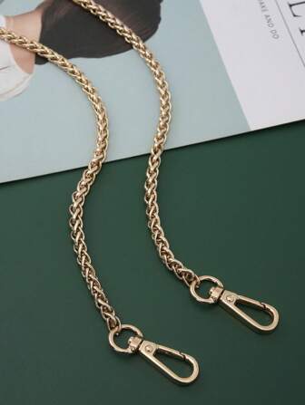 Premium Metal Lantern-Shaped Chain Bag Strap Detachable Shoulder Strap Replacement Chain Accessory Back To School Supplies
