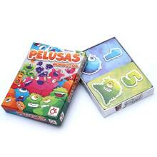 Pelusas Borbotos Card Game, Fun Family Board Game, Strategy Game,