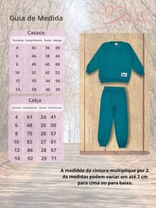 Children's Sweatshirt Set Girl Hooded Comfortable Winter - Verde - Ver 2