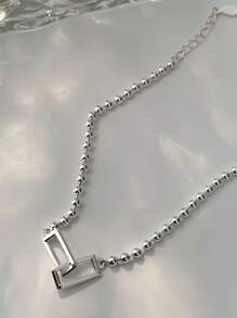 Conjunto de 2 piezas de pulsera elegante y geométrica simple para mujeres. Pulsera de plata de ley, cómoda de llevar, diseño retro y sexy, adecuada para uso diario y de fiesta, es un regalo de cumpleaños para mujeres fashionistas.