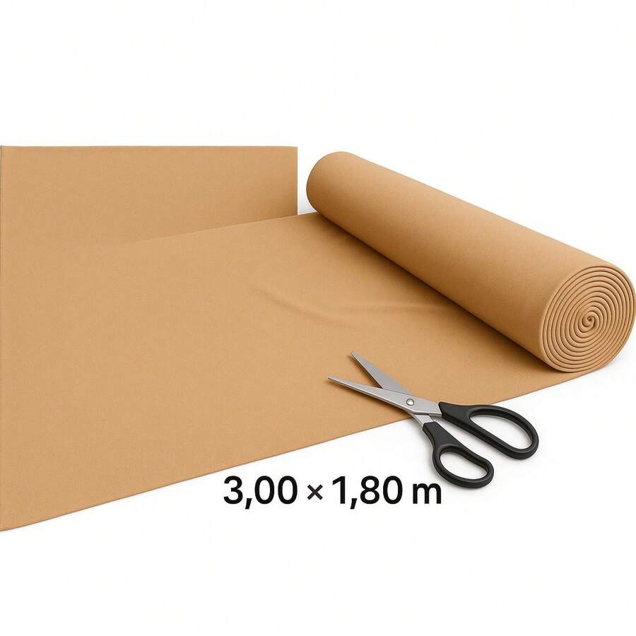 Tensioned Mesh 3.00m X 1.80m - For Party Decoration - Marrón Mocha - Ver 1