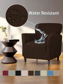 1/2/4 szt. Wodoodporne pokrowce na sofę/krzesła z mlecznego jedwabiu