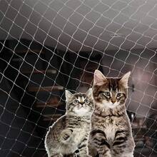 Balcony Cat Net, Pet Balcony Fence, Transparent Nylon Pet Net For Balcony/Stairs/Windows, Net Suitable For Cats And Dogs, Protective Net For Balcony, Window, Stairs - White - View 2